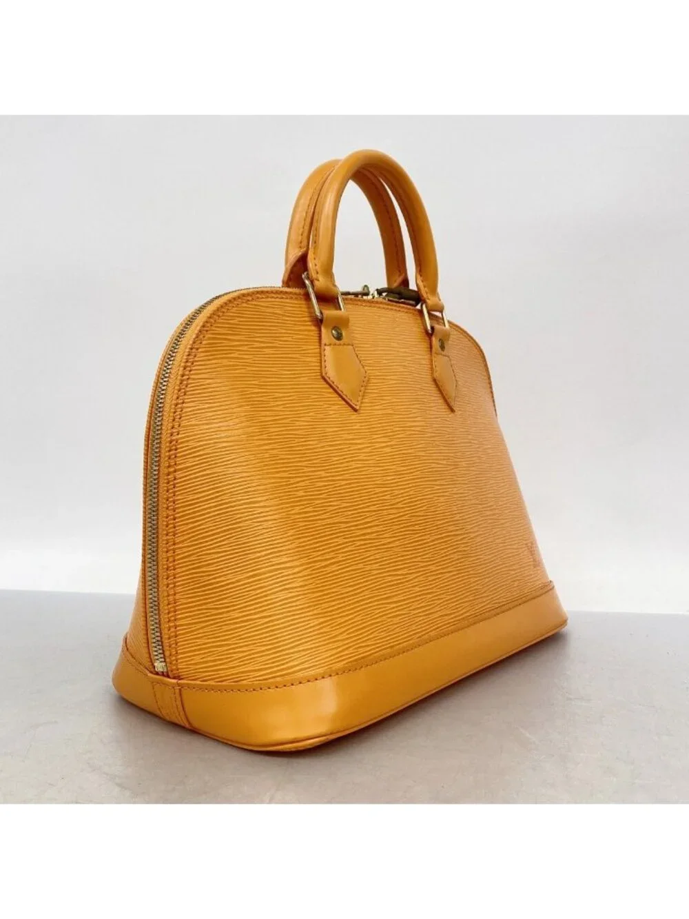 Louis Vuitton Handbag Epi Alma Mandarin